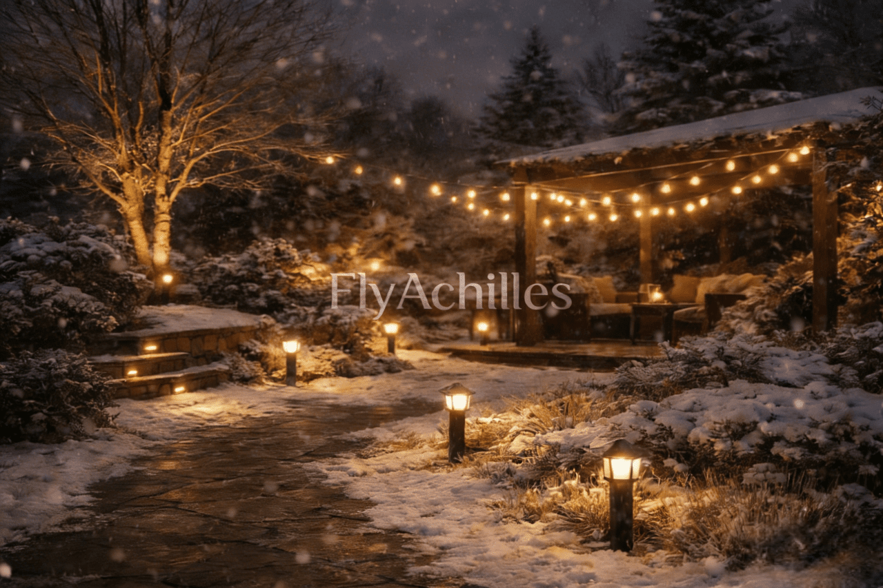 Photo inspiration: Fresh Look at 5 Best Garden Lighting Ideas For Winter Nights
