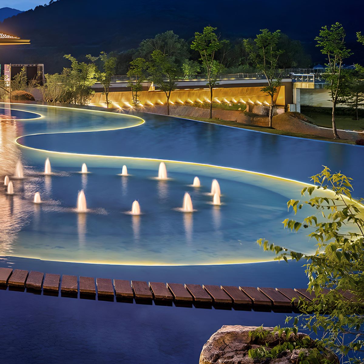 Low Voltage 24V Waterproof Underwater Outdoor Recessed Flexible LED Linear Light - Flyachilles