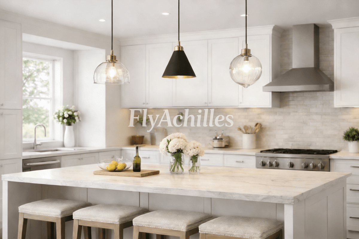 How To Choose Pendant Lights For Kitchen Island: Buying Guide – Flyachilles