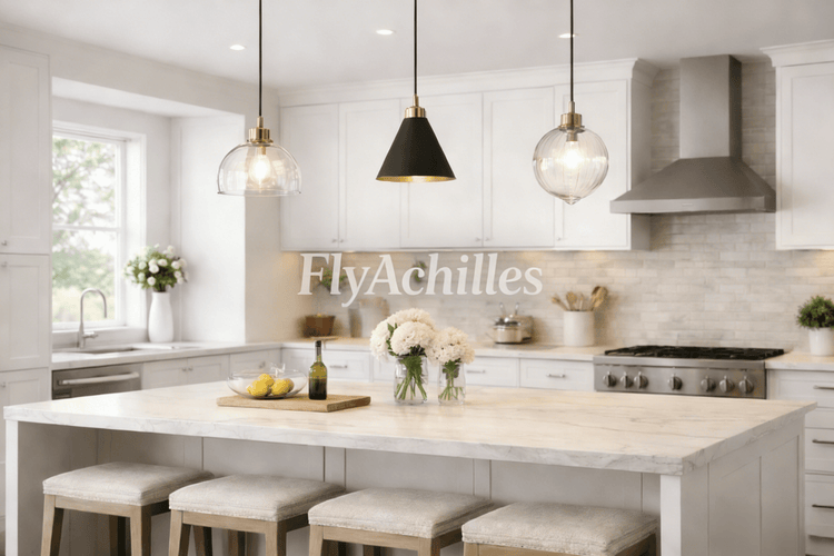 How To Choose Pendant Lights For Kitchen Island: Buying Guide – Flyachilles