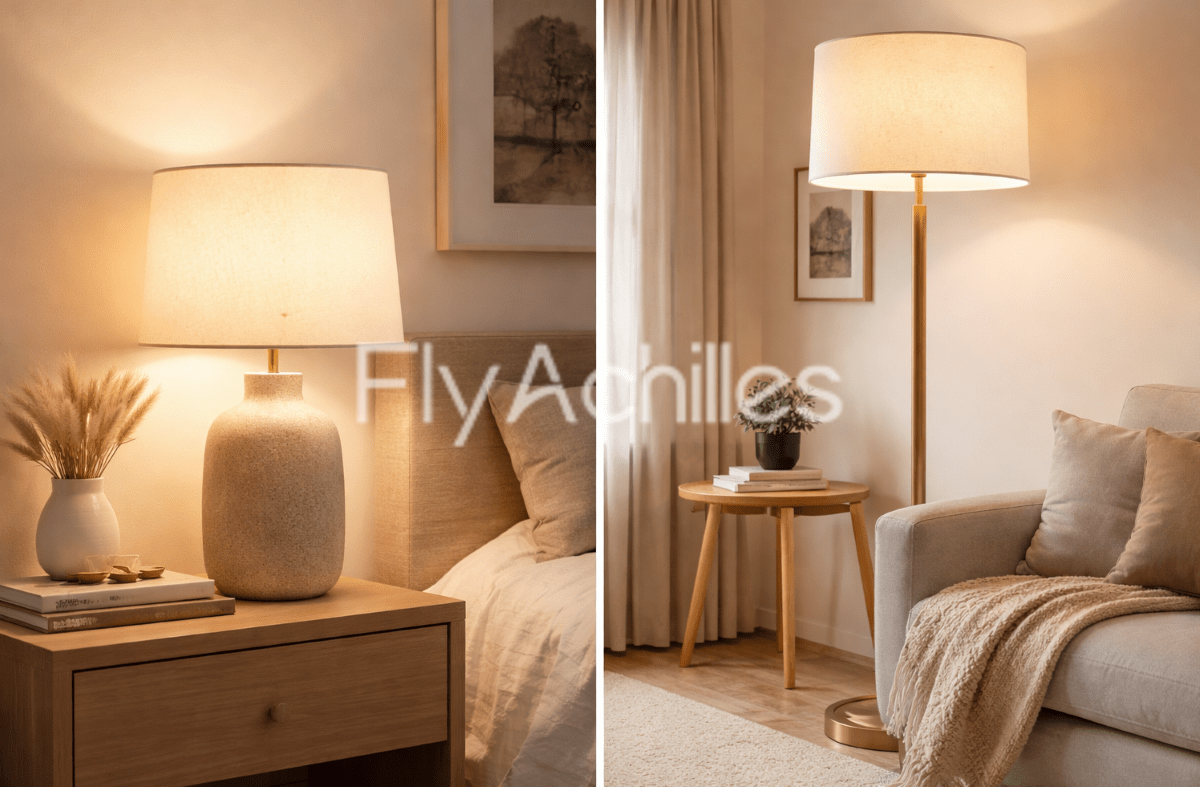 Table Lamp vs Floor Lamp: Which One Works Best for Your Room - Flyachilles