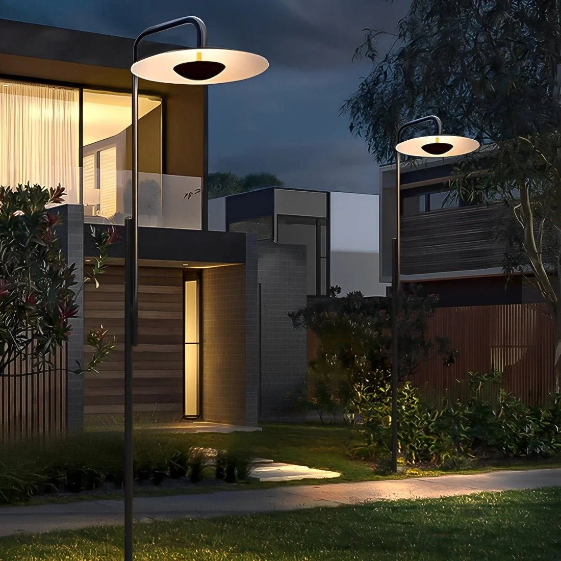 solar Outdoor Pole Lights
