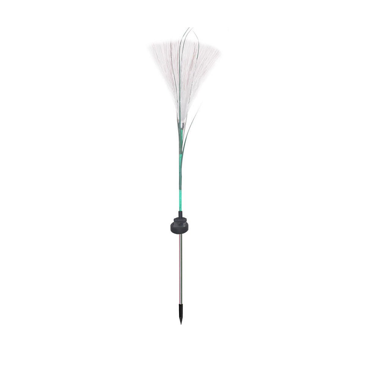 10pcs Solar Waterproof Simulated Reed Fiber Optic Outdoor Lawn Lights - Flyachilles