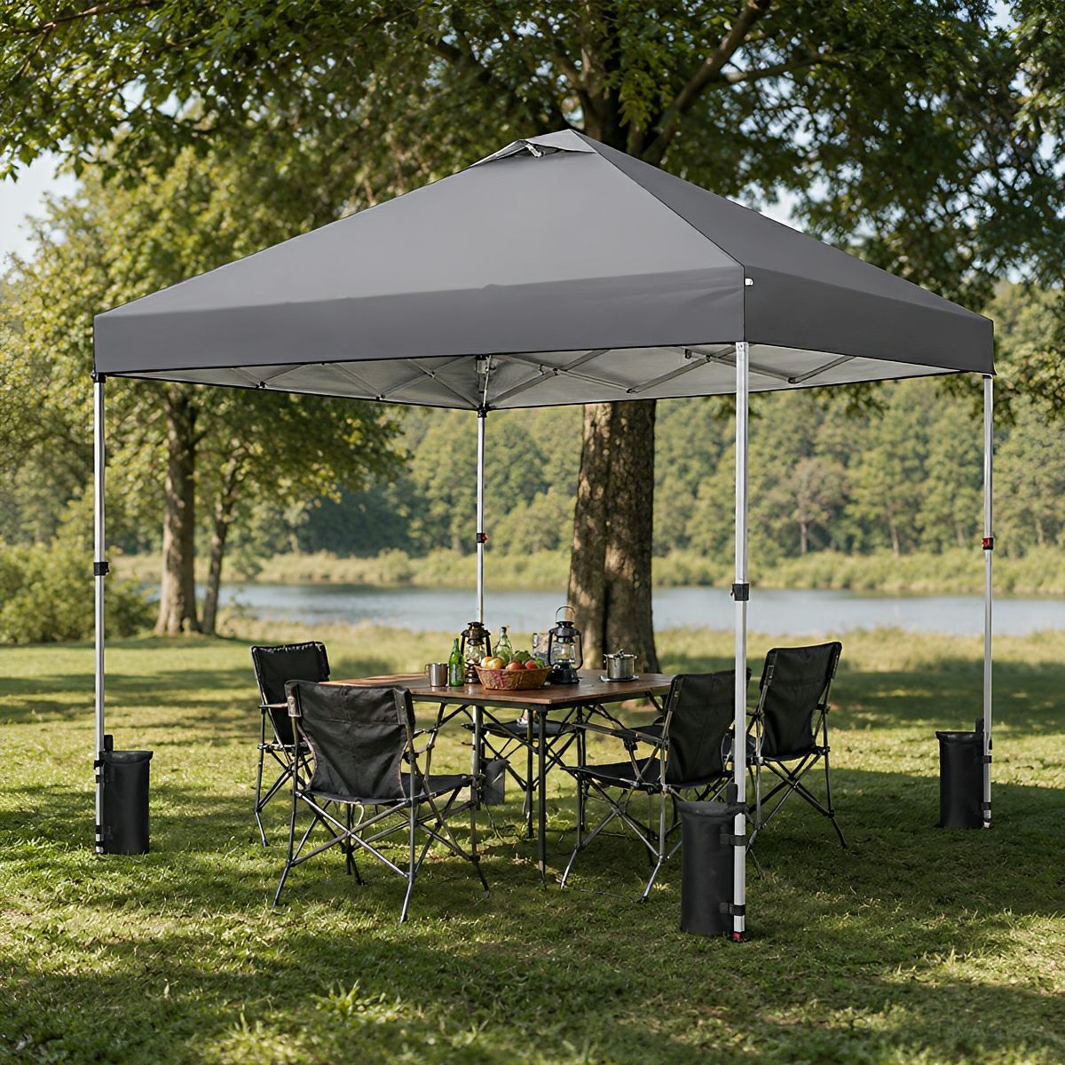 10x10 Pop Up Canopy Tent Portable Outdoor Shelter - Flyachilles