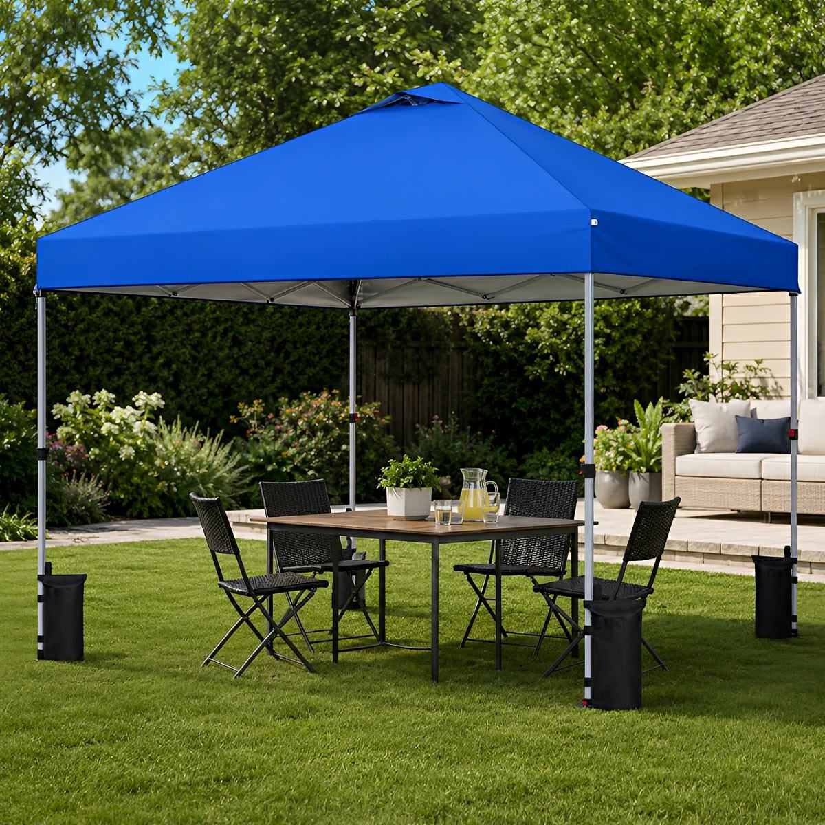10x10 Pop Up Canopy Tent Portable Outdoor Shelter - Flyachilles
