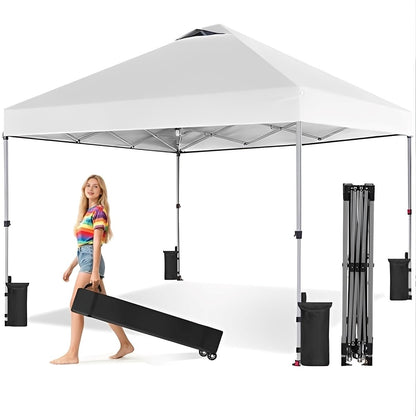 10x10 Pop Up Canopy Tent Portable Outdoor Shelter - Flyachilles