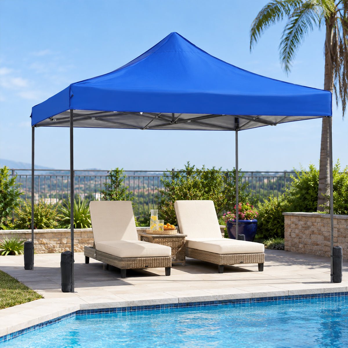 10x10 Pop Up Canopy Tent Portable Outdoor Shelter Shade - Flyachilles
