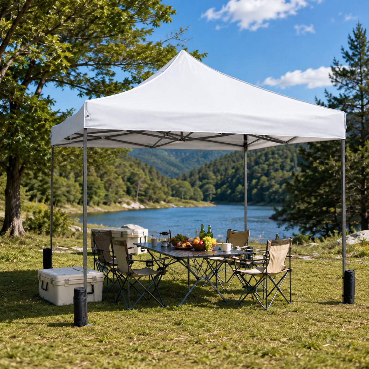 10x10 Pop Up Canopy Tent Portable Outdoor Shelter Shade - Flyachilles