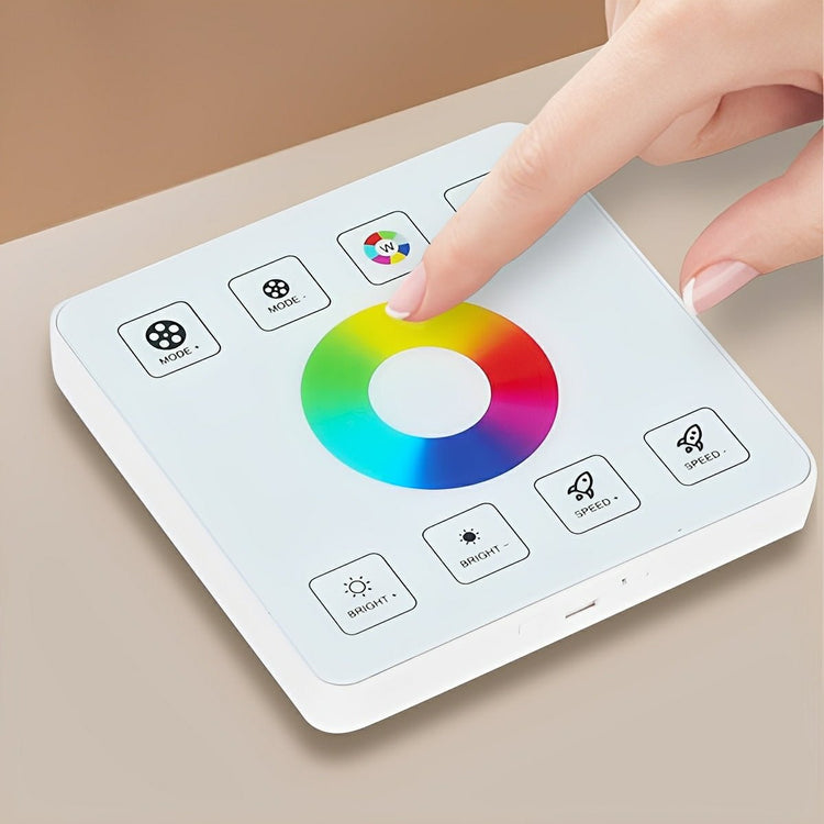 12/24V 10A LED Light Dimmer Wall Switch Controller For LED Flexible Linear Light - Flyachilles