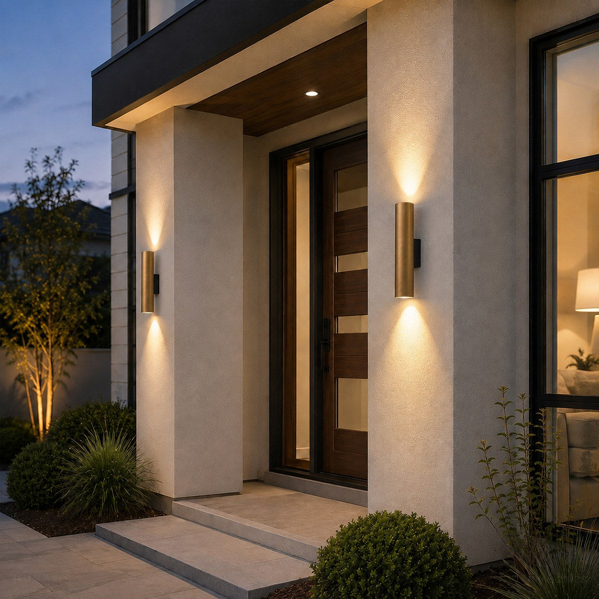 Waterproof Cylinder Up and Down Outdoor Wall Light
