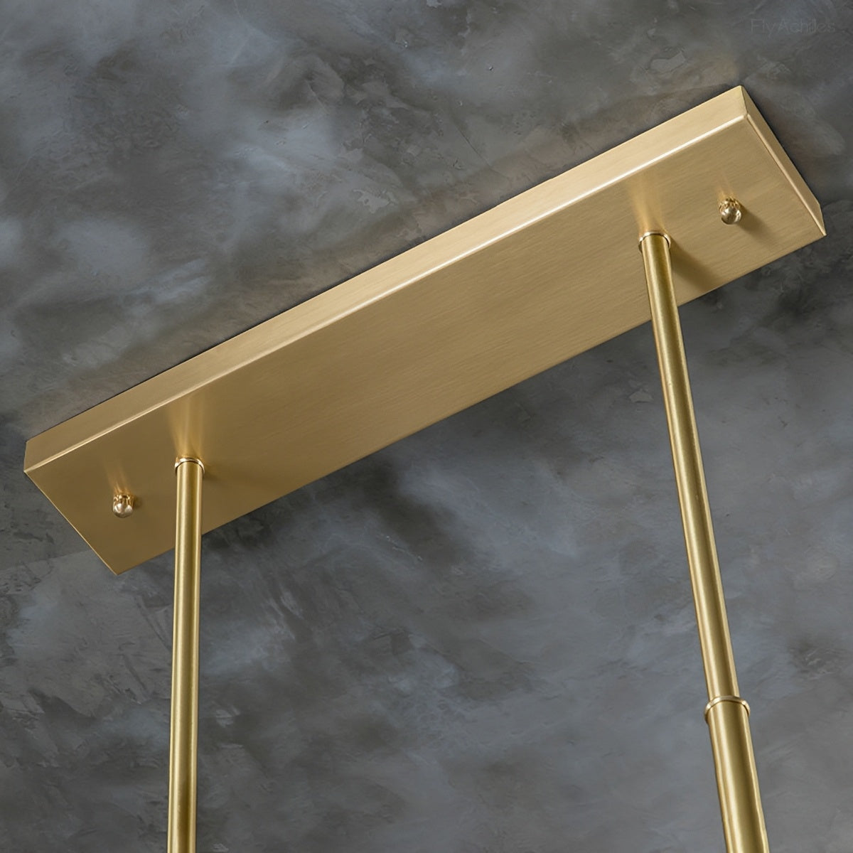 Modern Luxury Alabaster LED Linear Chandelier