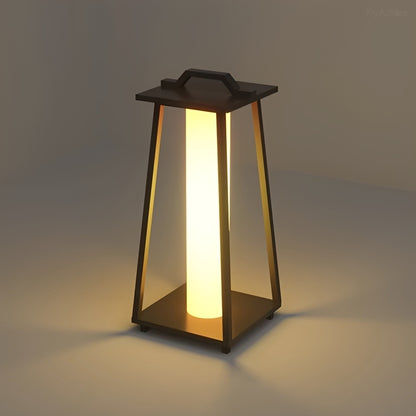 Waterproof Modern Minimalist Geometric LED Outdoor Floor Lamp