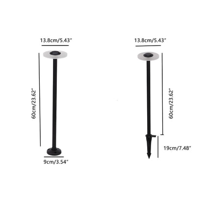 24V Waterproof Dish LED Outdoor Lawn Landscape Lighting Low Voltage - Flyachilles