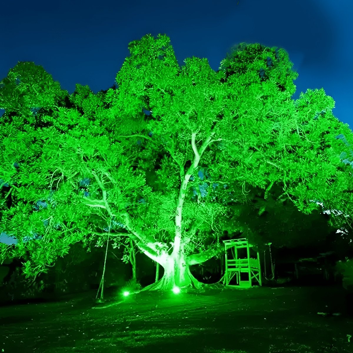 Tree Light Sensor RGB Super Bright Waterproof Outdoor Landscape Tree Lighting Spot Light ...