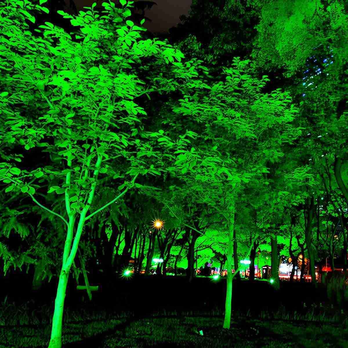 Tree Light Sensor RGB Super Bright Waterproof Outdoor Landscape Tree Lighting Spot Light ...