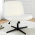 26 inches 360 Swivel Ergonomic Cross - Legged Chair, Home Office Chair - Flyachilles