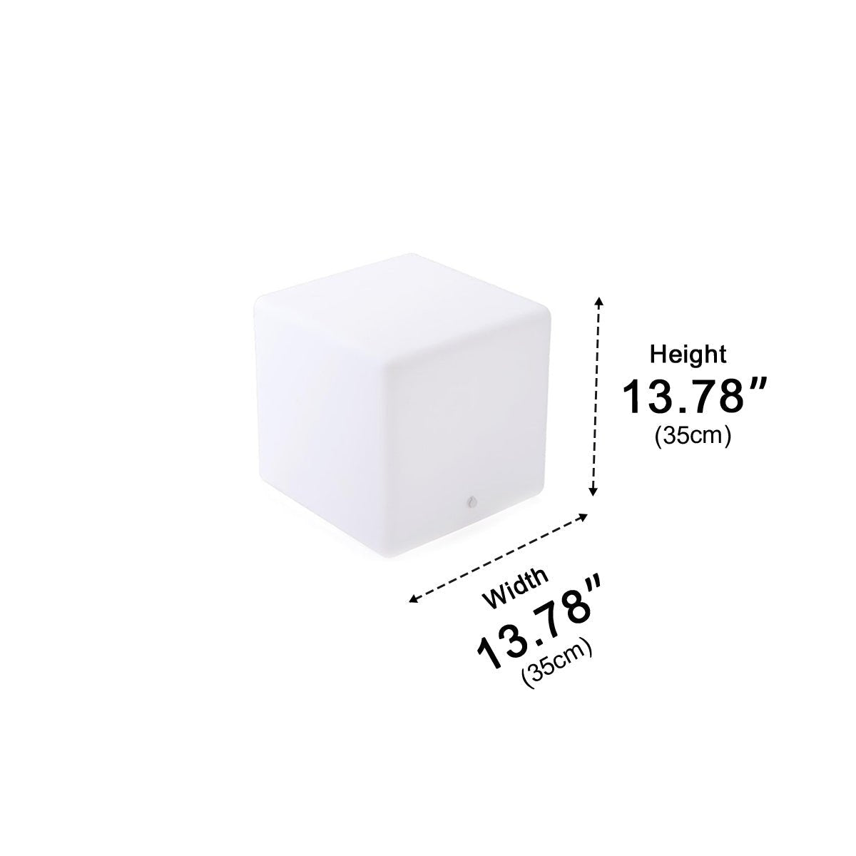 360 ° Modern Minimalist Cube Outdoor Floor Lamp - Flyachilles