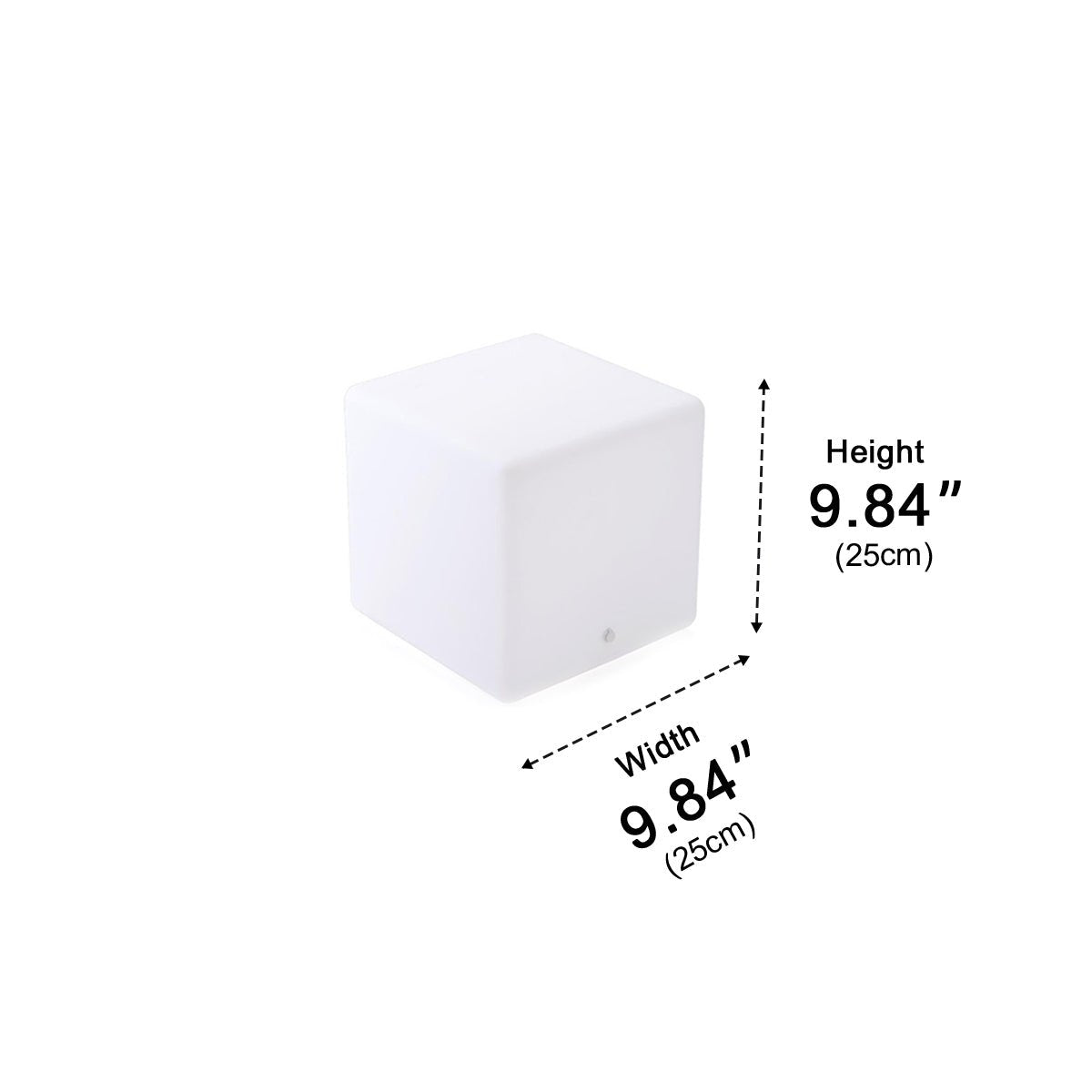 360 ° Modern Minimalist Cube Outdoor Floor Lamp - Flyachilles