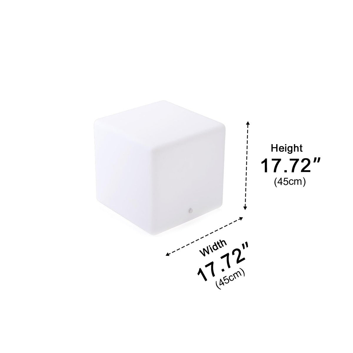 360 ° Modern Minimalist Cube Outdoor Floor Lamp - Flyachilles