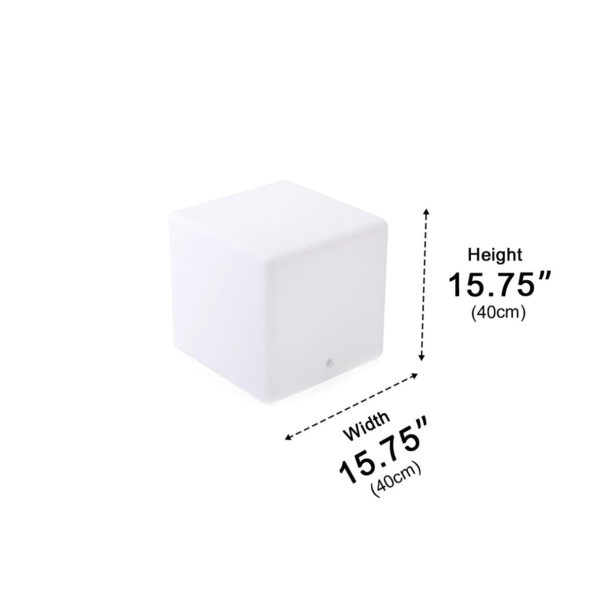 360 ° Modern Minimalist Cube Outdoor Floor Lamp - Flyachilles