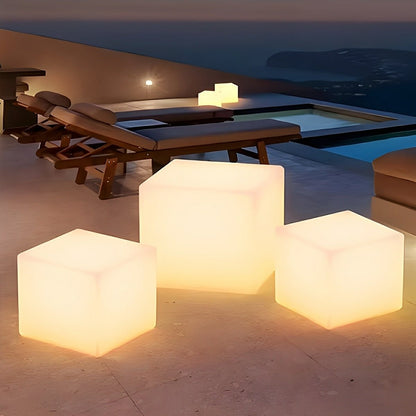 360 ° Modern Minimalist Cube Outdoor Floor Lamp - Flyachilles