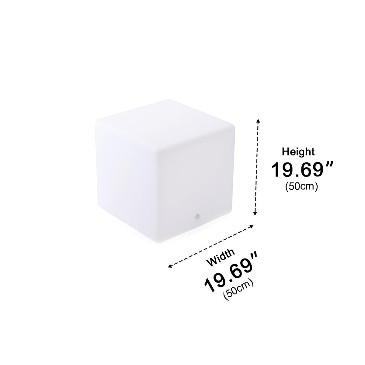 360 ° Modern Minimalist Cube Outdoor Floor Lamp - Flyachilles