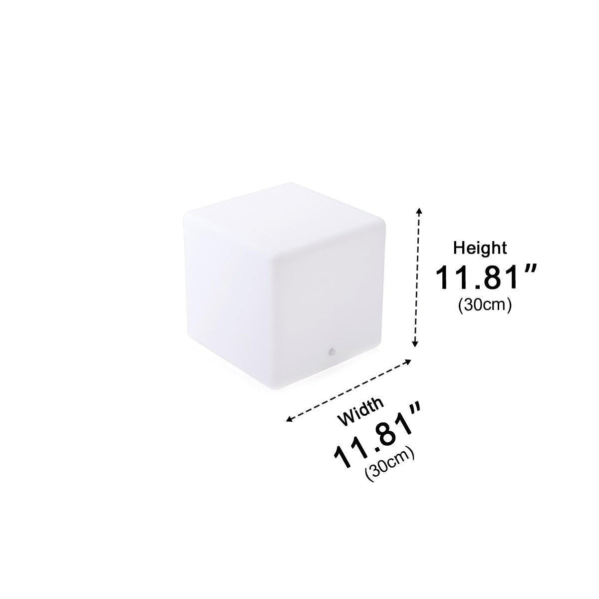 360 ° Modern Minimalist Cube Outdoor Floor Lamp - Flyachilles