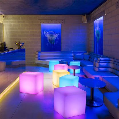 360 ° Modern Minimalist Cube Outdoor Floor Lamp - Flyachilles