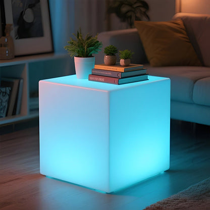 360 ° Modern Minimalist Cube Outdoor Floor Lamp - Flyachilles