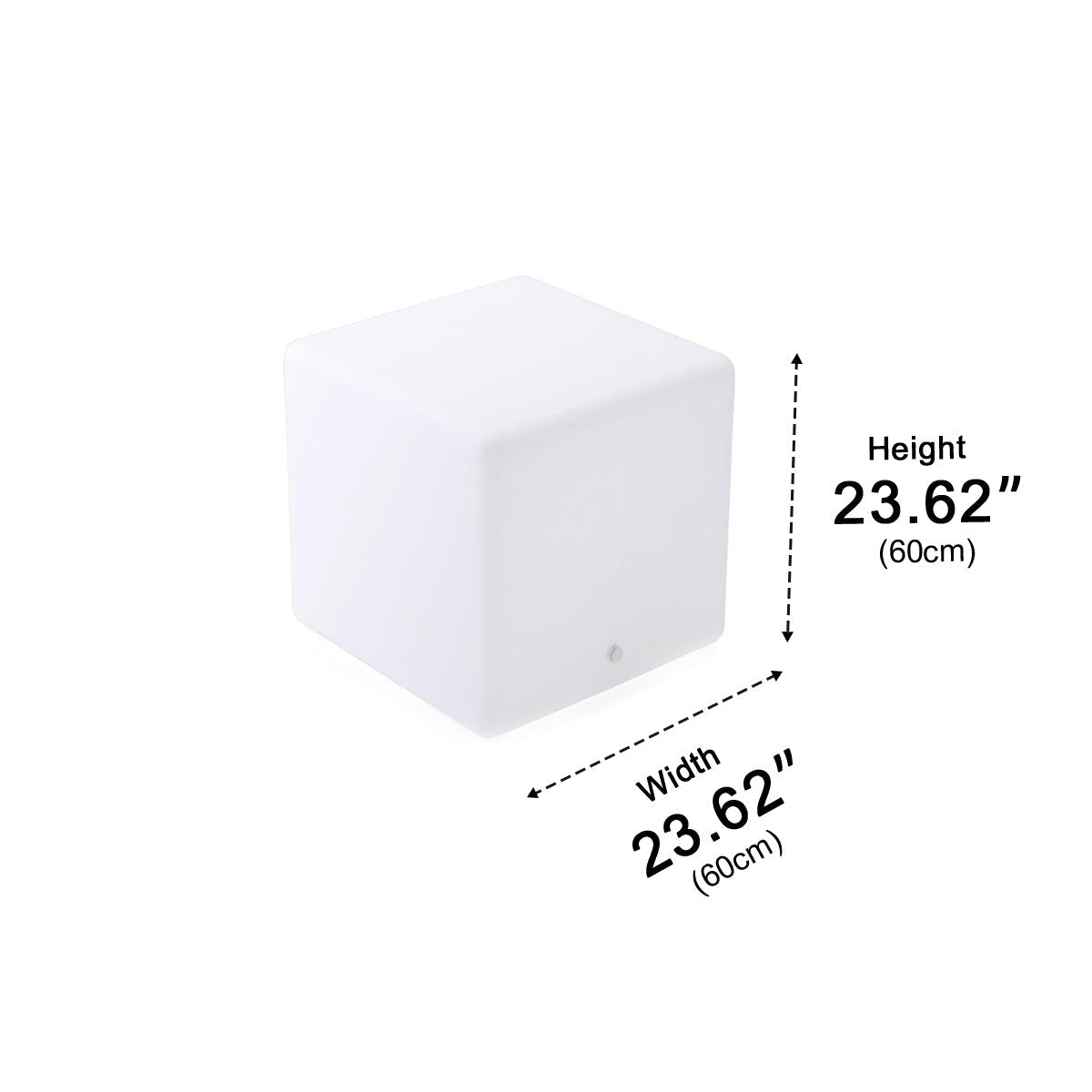 360 ° Modern Minimalist Cube Outdoor Floor Lamp - Flyachilles