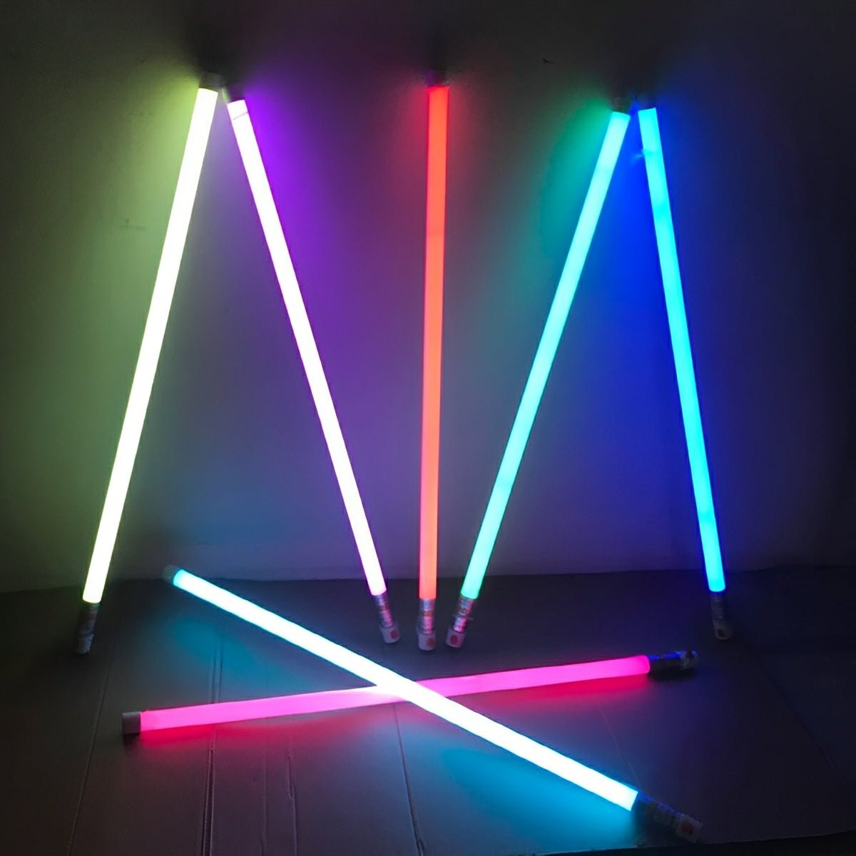 360 LED Tube Handheld Wireless Light Stick Atmosphere Light Rechargeable - Flyachilles