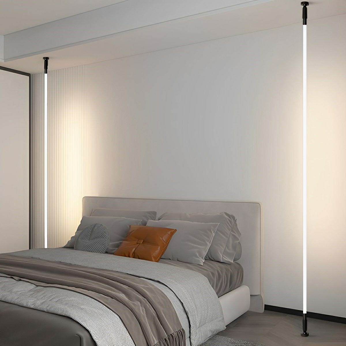 360° Modern Minimalist Rotatable LED Strip Lights Linear Light Skyline ...