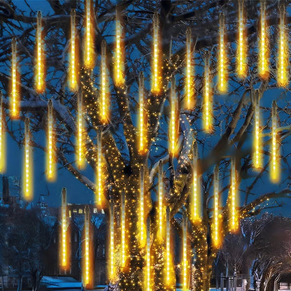 360° Solar Waterproof Meteor Showers Dynamic Landscape Tree String Light Decor - Flyachilles