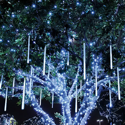 360° Solar Waterproof Meteor Showers Dynamic Landscape Tree String Light Decor - Flyachilles