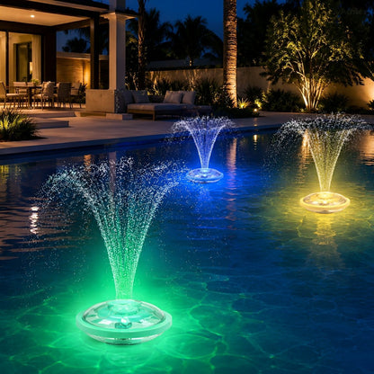 Outdoor RGB Floating Fountain Pool Light