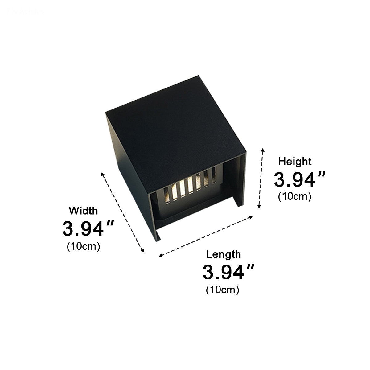 Waterproof RGB Dimmable 7-Beam Up Down LED Outdoor Wall Light
