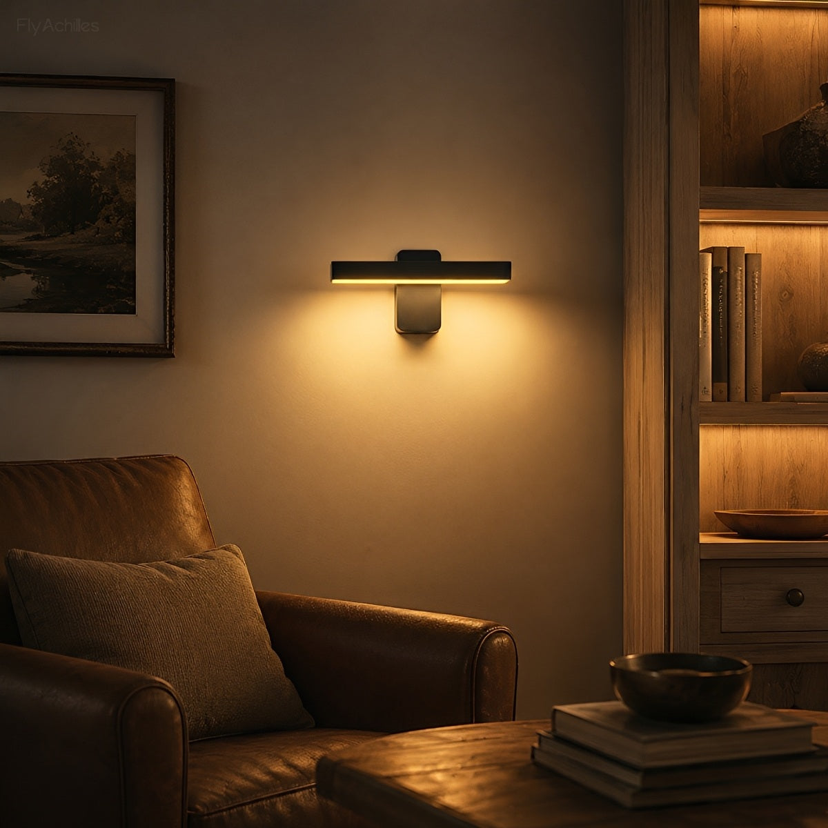 350° Rotatable RGB Linear LED Outdoor Wall Light