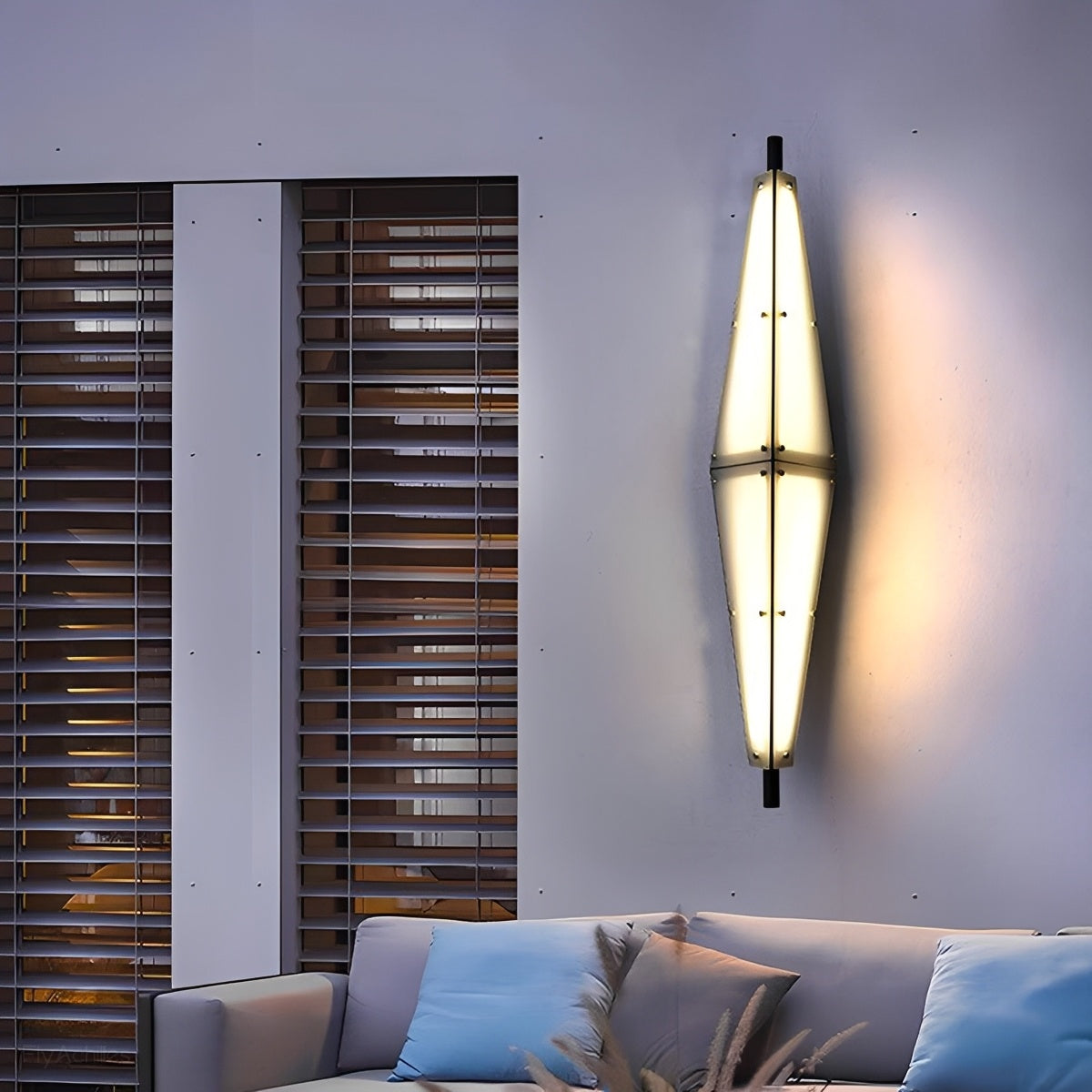 Waterproof Luxury Diamond Outdoor Wall Light