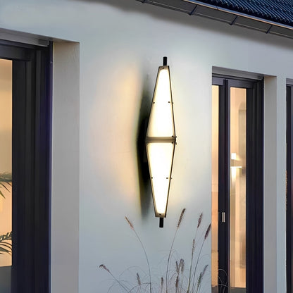 Waterproof Luxury Diamond Outdoor Wall Light