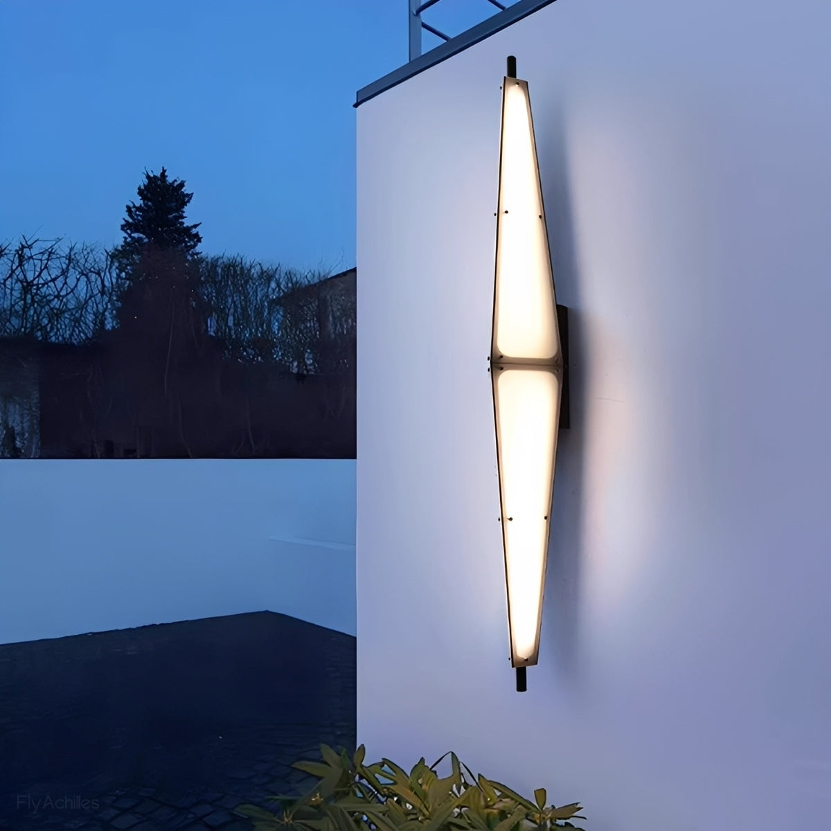 Waterproof Luxury Diamond Outdoor Wall Light
