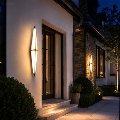 Waterproof Luxury Diamond Outdoor Wall Light