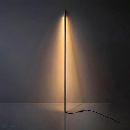 Modern Minimalist Wood LED Linear LED Floor Lamp