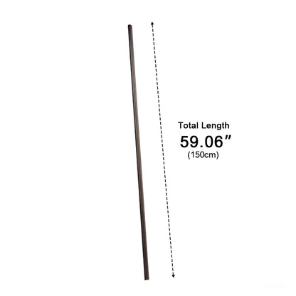 Modern Minimalist Wood LED Linear LED Floor Lamp