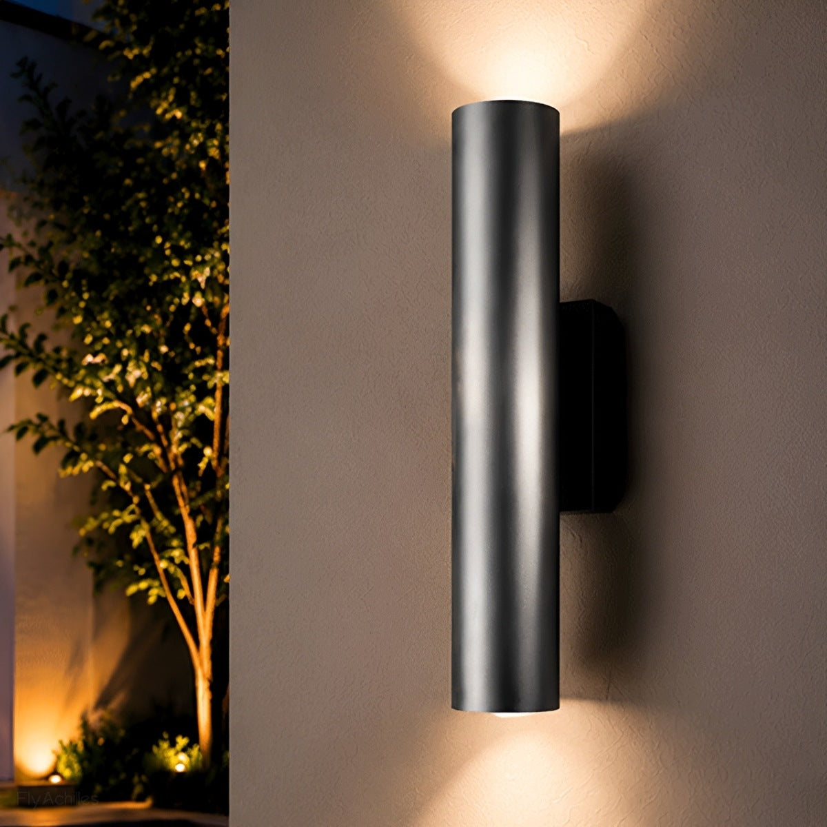 Waterproof Cylinder Up and Down Outdoor Wall Light