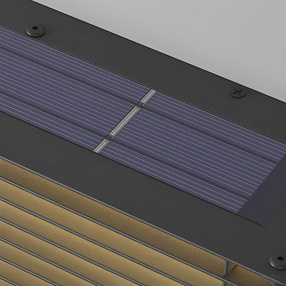 Waterproof Modern Louvered LED Outdoor Wall Light