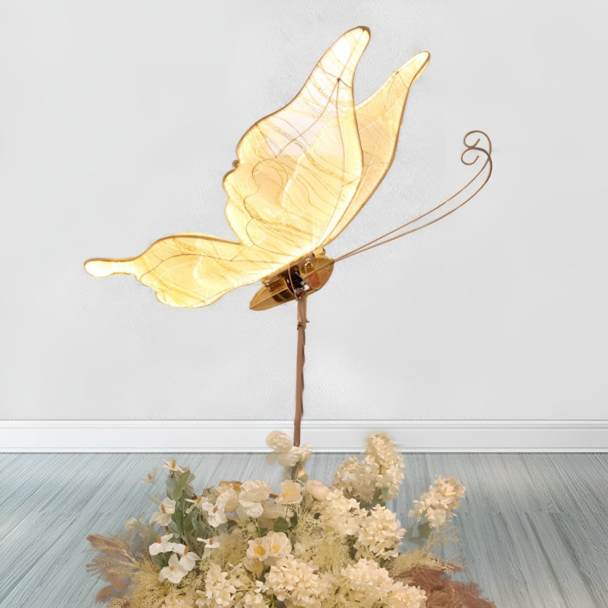 Electric Butterfly Floor Lamp Wedding Decor Standing Light Party Light ...