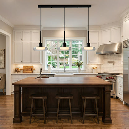 Modern Minimalist Glass Indoor Bar Pendant Lights