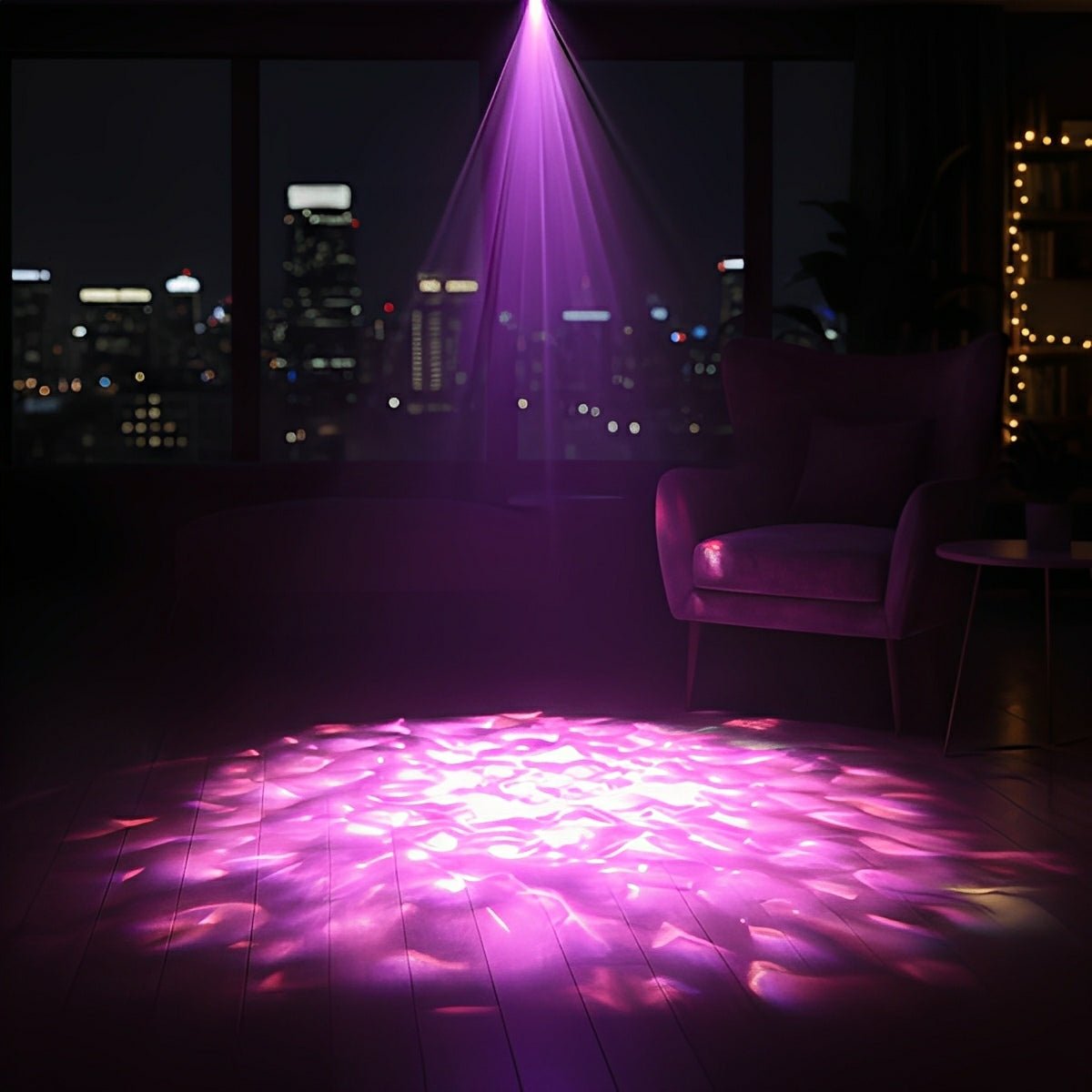 3D Dynamic Ocean Water Waves LED Spot Light Ambient Lighting - Flyachilles