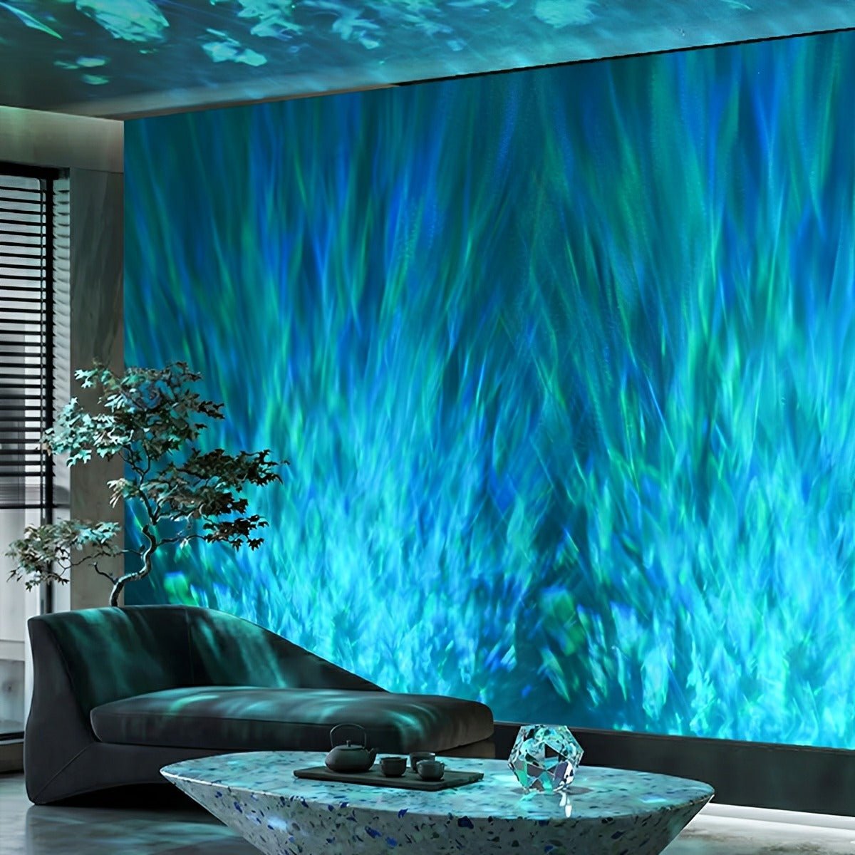 3D Dynamic Ripple LED Wall Washer Light Ambient Lighting - Flyachilles