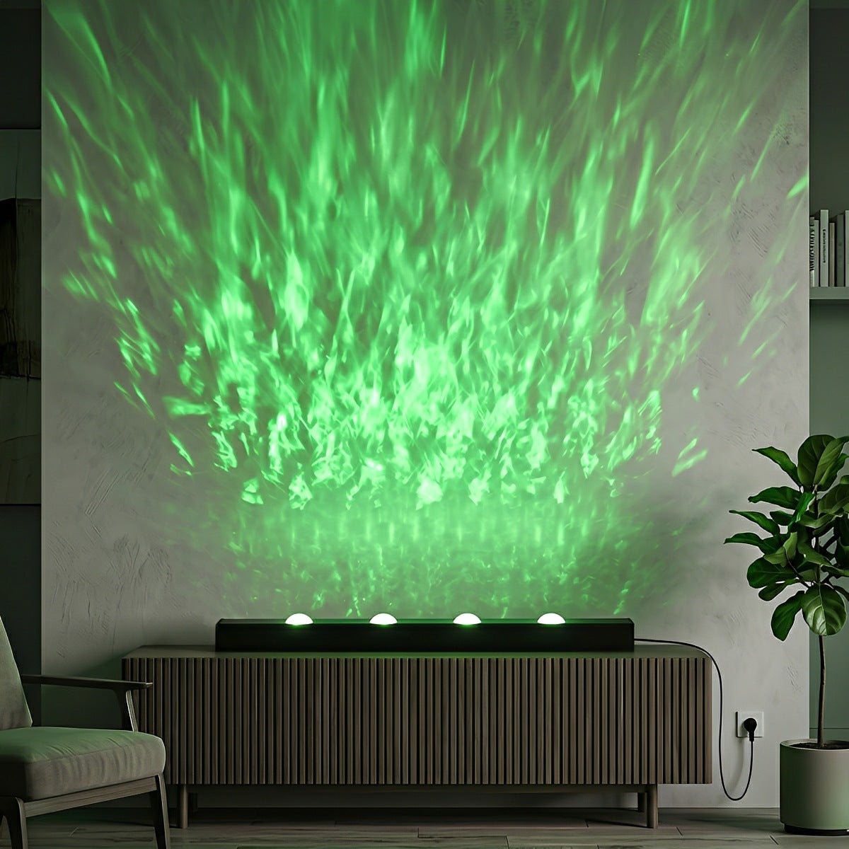 3D Dynamic Ripple LED Wall Washer Light Ambient Lighting - Flyachilles